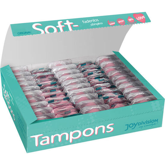 JOYDIVISION SOFT-TAMPONS - ORIGINAL SOFT-TAMPONS MINI X 50 UNITS