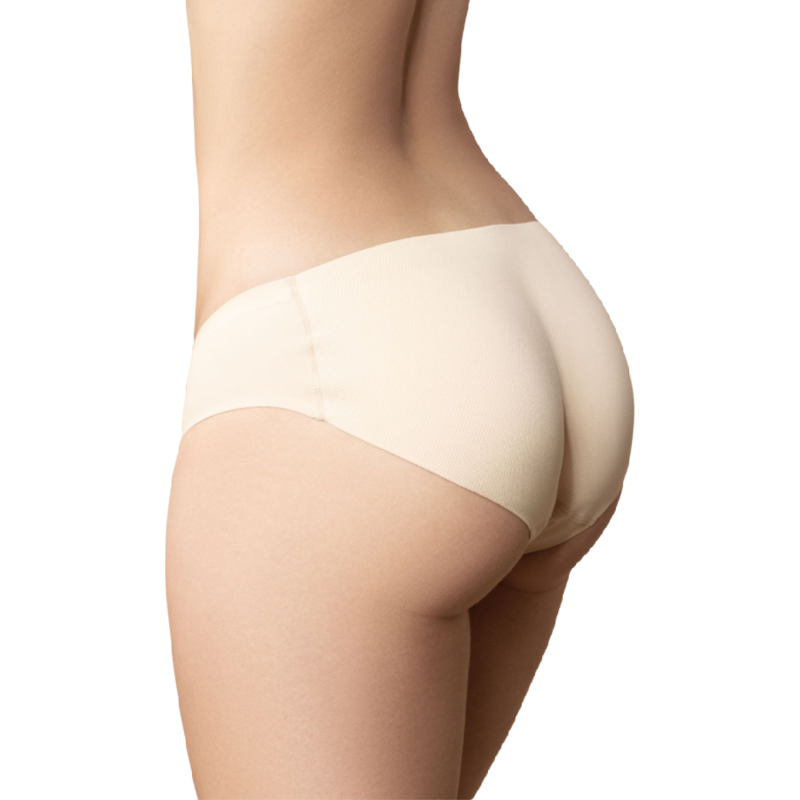 BYE-BRA - PANTIES SHORT WITH FILLING NALGAS SIZE S