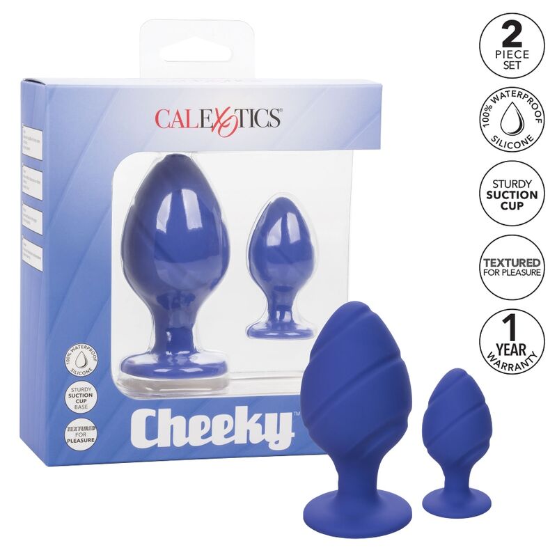 CALEXOTICS - CHEEKY BUTTPLUG PURPLE