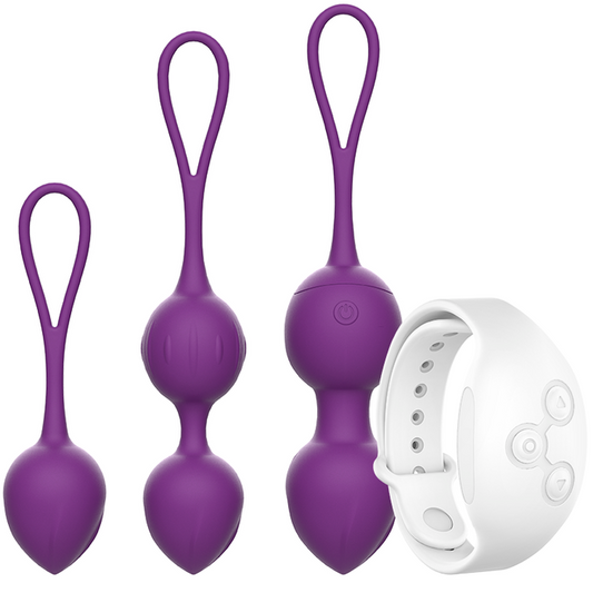 REWOLUTION - REWOBEADS VIBRATING BALLS REMOTE CONTROL WITH WATCHME TECHNOLOGY