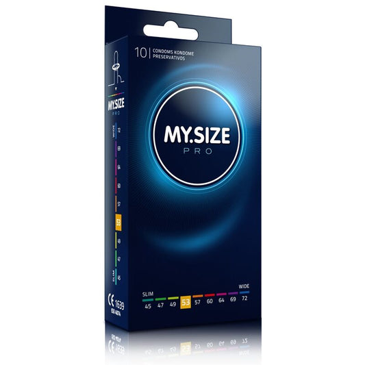 MY SIZE - PRO CONDOMS 53 MM 10 UNITS