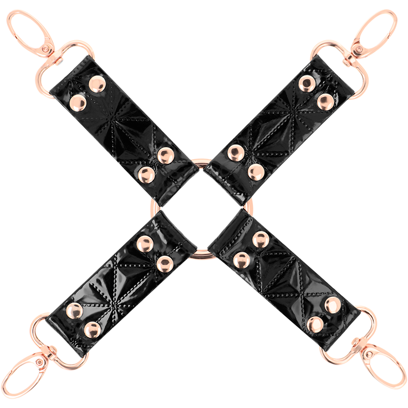 BEGME - BLACK EDITION VEGAN LEATHER HOG TIE