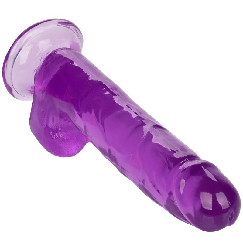 CALEXOTICS - SIZE QUEEN DILDO PURPLE 20.3 CM