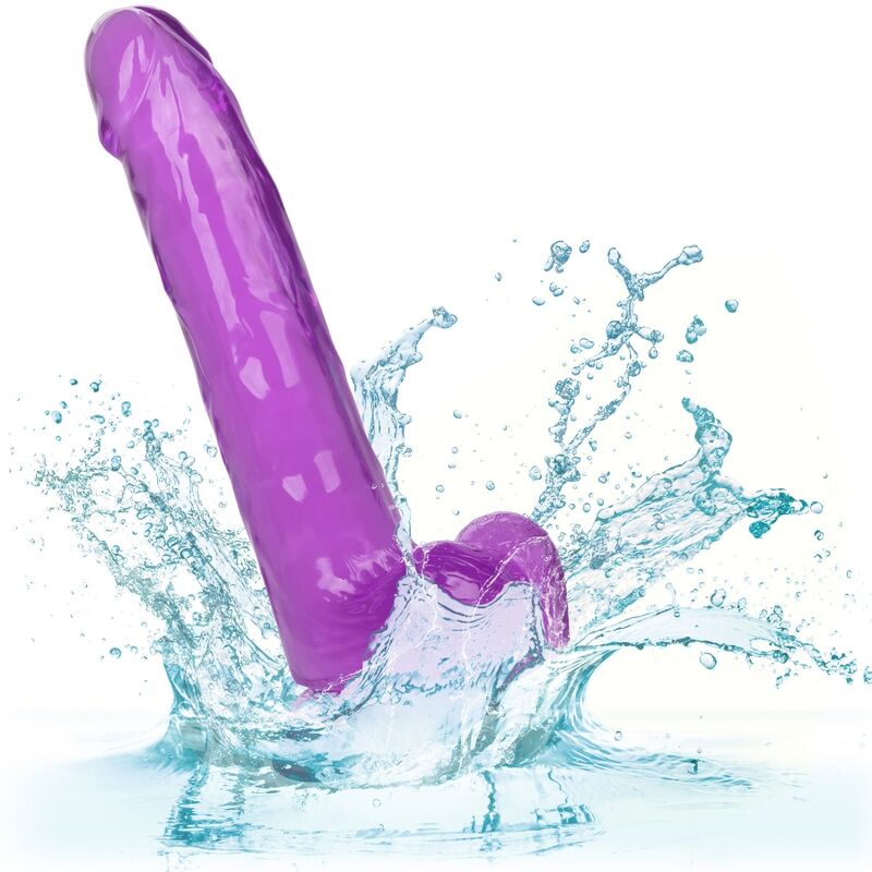 CALEXOTICS - SIZE QUEEN DILDO PURPLE 20.3 CM