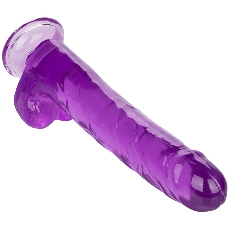 CALEXOTICS - SIZE QUEEN DILDO PURPLE 25.5 CM