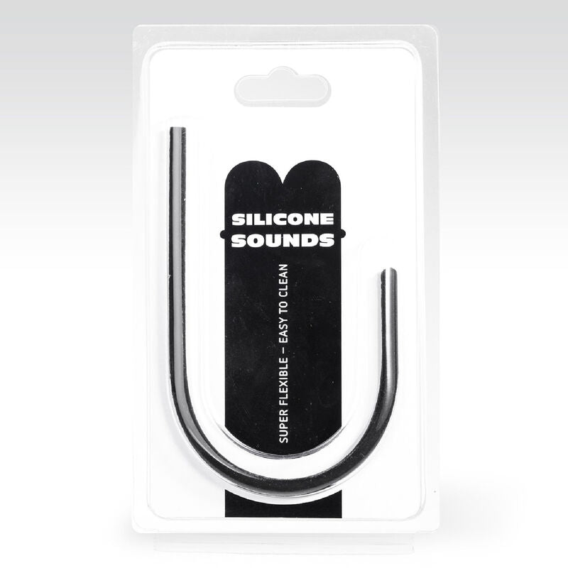 ALL BLACK - 8MM URETHRAL PROBE SILICONE