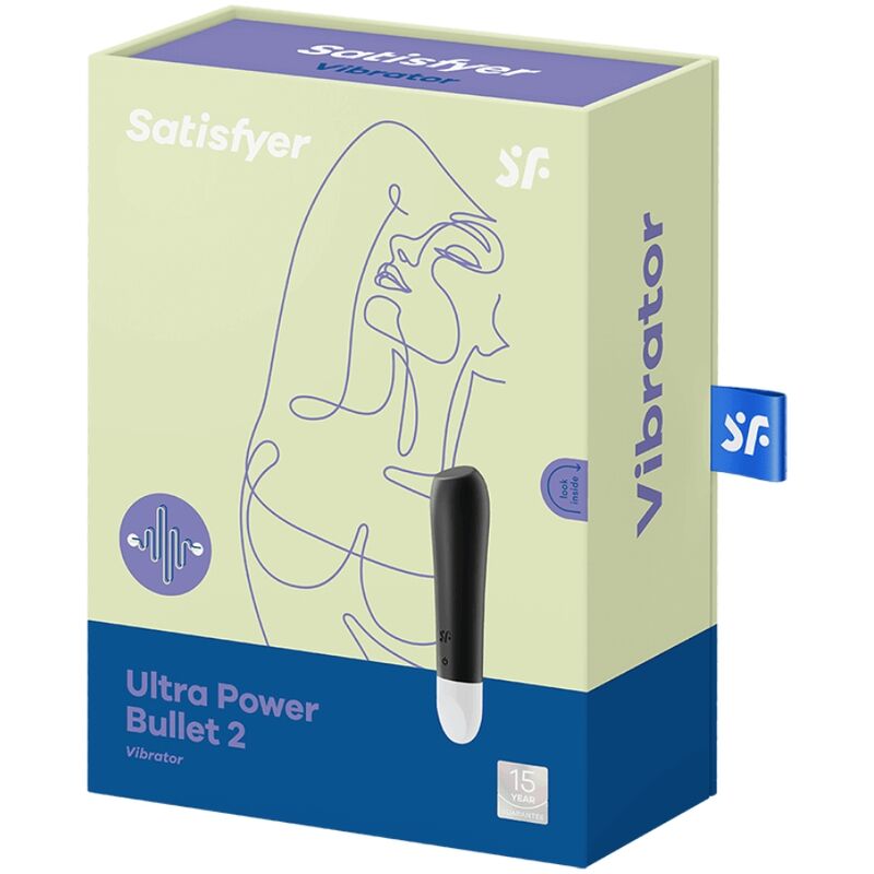 SATISFYER - ULTRA POWER BULLET 2 BLACK