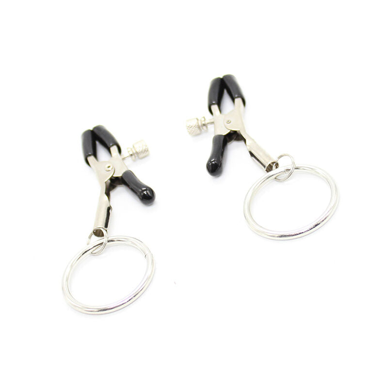 OHMAMA FETISH - NIPPLE CLAMPS WITH RINGS