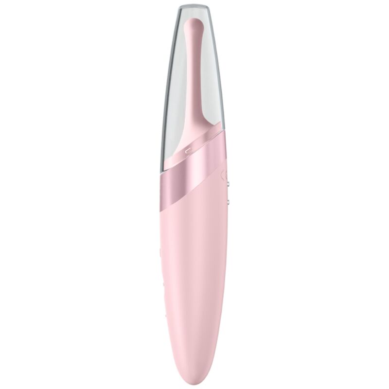 SATISFYER - TWIRLING DELIGHT CLIT TIP VIBRATOR PINK