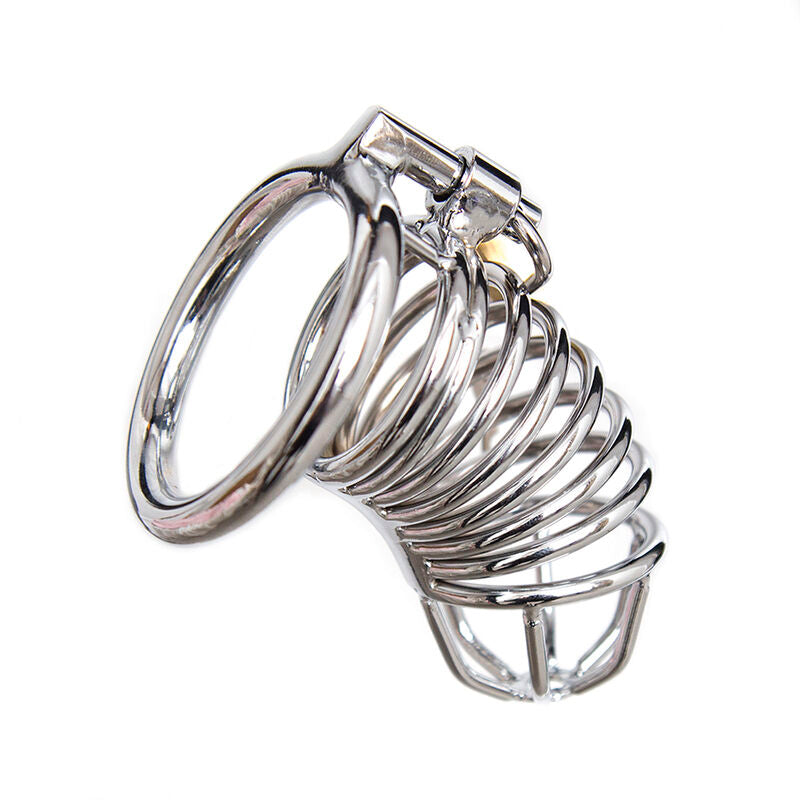 OHMAMA FETISH - METAL CHASTITY CAGE SIZE M