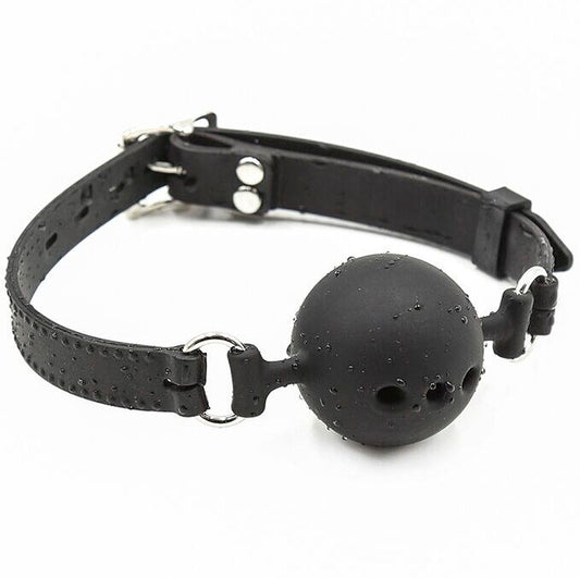 OHMAMA FETISH - BREATHABLE SILICONE BALL GAG SIZE L