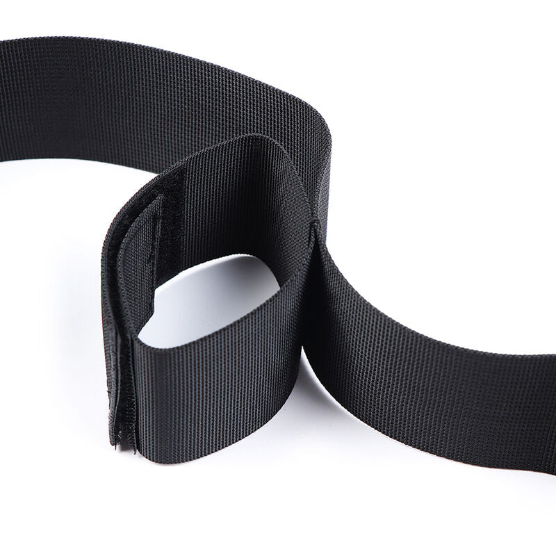 OHMAMA FETISH - SPREADER SOFT BAR FULL NYLON WRIST RESTRAINTS