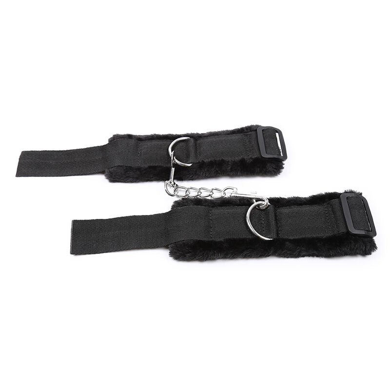 OHMAMA FETISH - FURRY LINED WRIST RESTRAINTS