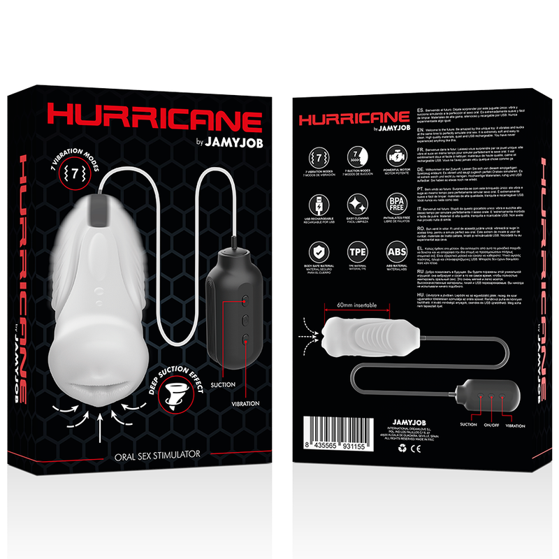 JAMYJOB - HURRICANE ORAL SEX STIMULATOR