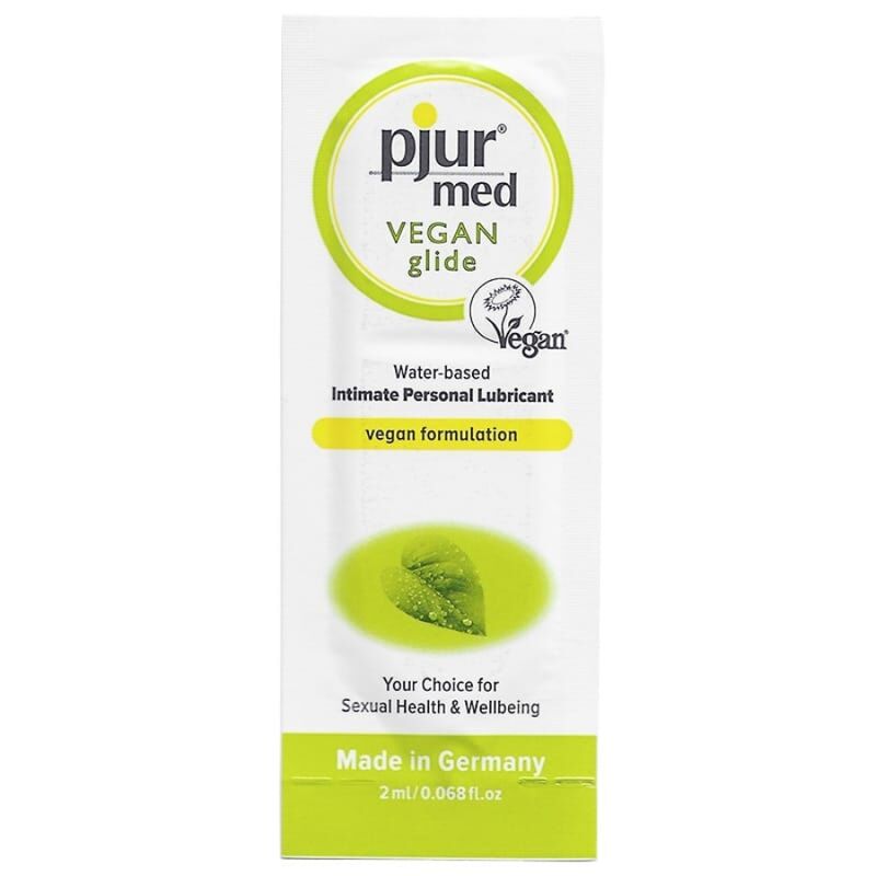 PJUR - MED VEGAN GLIDE WATER BASED LUBRICANT 2 ML