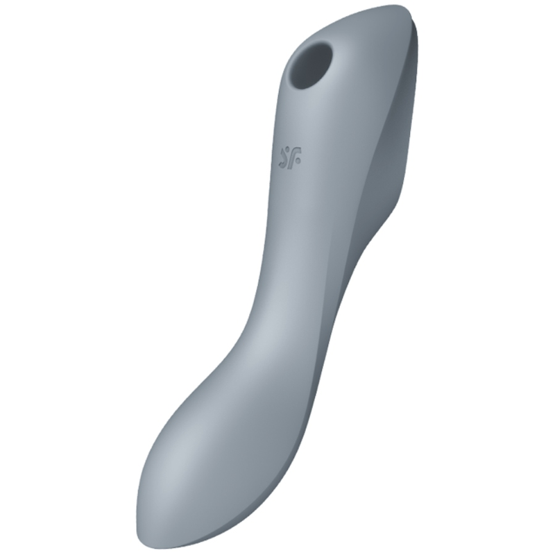 SATISFYER - CURVY TRINITY 3 AIR PULSE VIBRATOR GREY