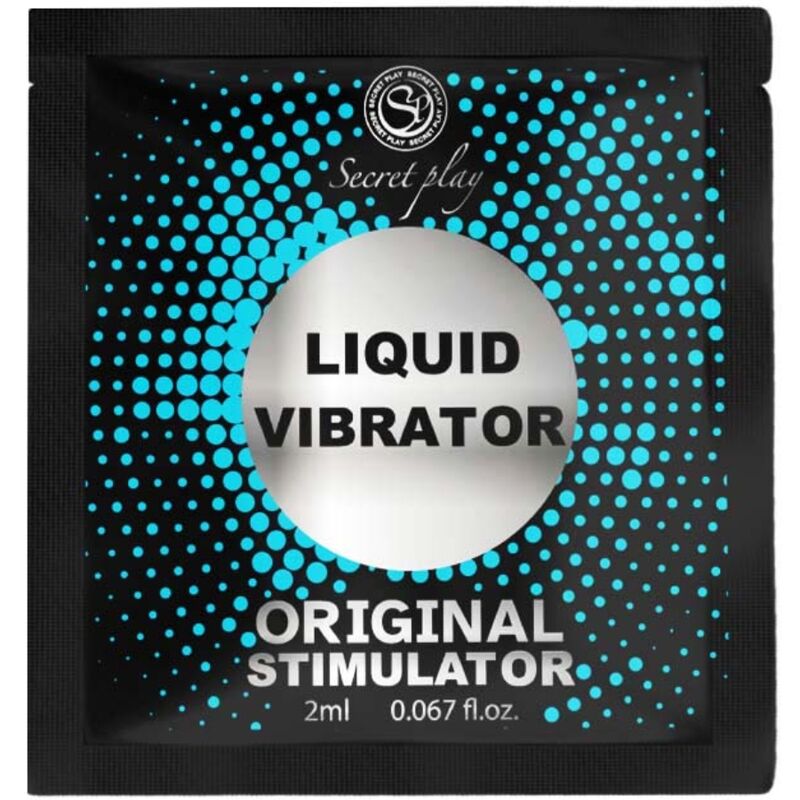 SECRETPLAY - LIQUID VIBRATOR UNISEX STIMULATOR 2 ML