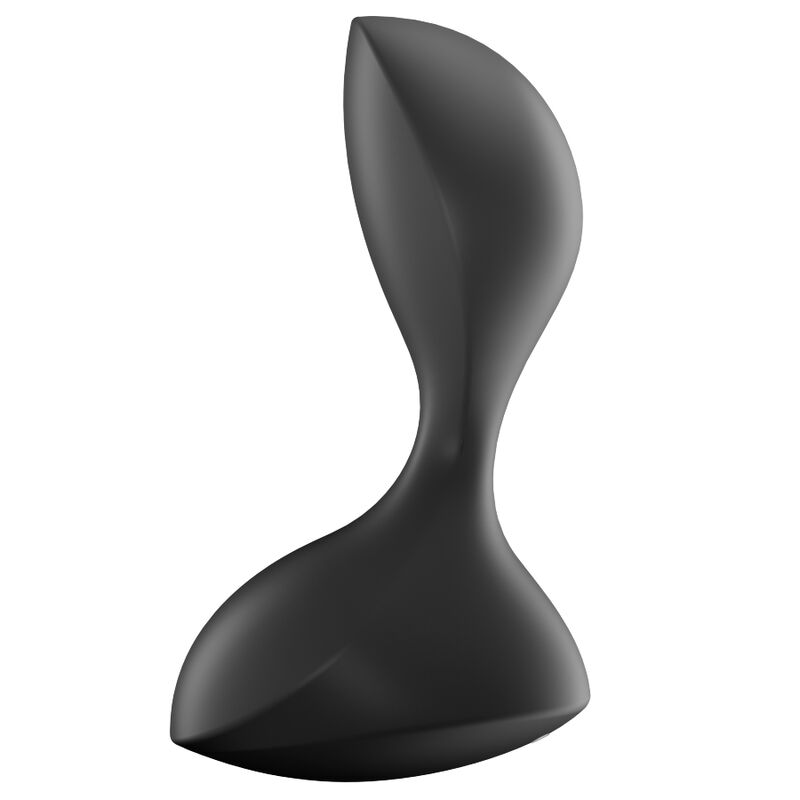 SATISFYER - SWEET SEAL VIBRATING PLUG APP BLACK