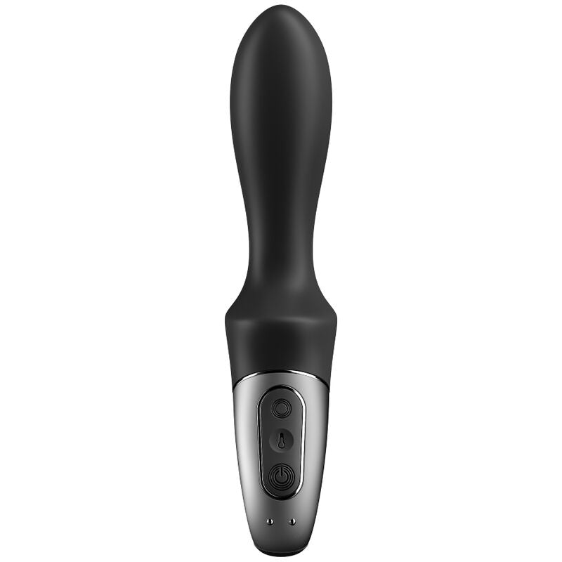 SATISFYER - HEAT CLIMAX ANAL VIBRATOR APP BLACK