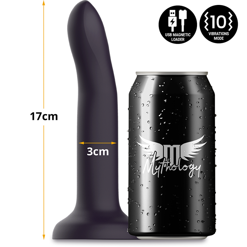 MYTHOLOGY - DUMAN MYSTIC DILDO M - VIBRATOR COMPATIBLE WITH WATCHME WIRELESS TECHNOLOGY