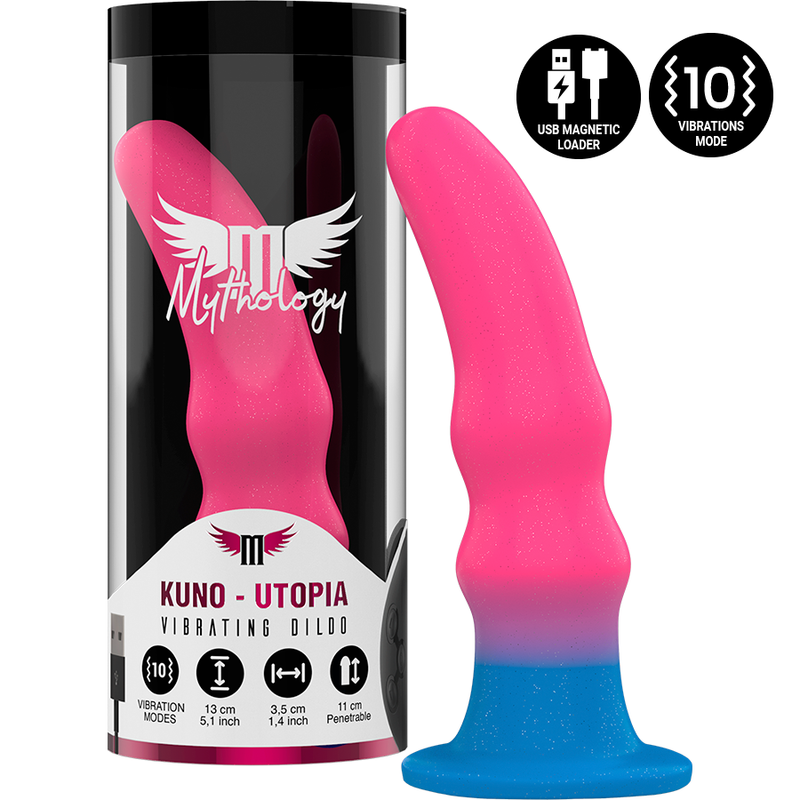 MYTHOLOGY - KUNO UTOPIA DILDO S - VIBRATOR WATCHME WIRELESS TECHNOLOGY COMPATIBLE