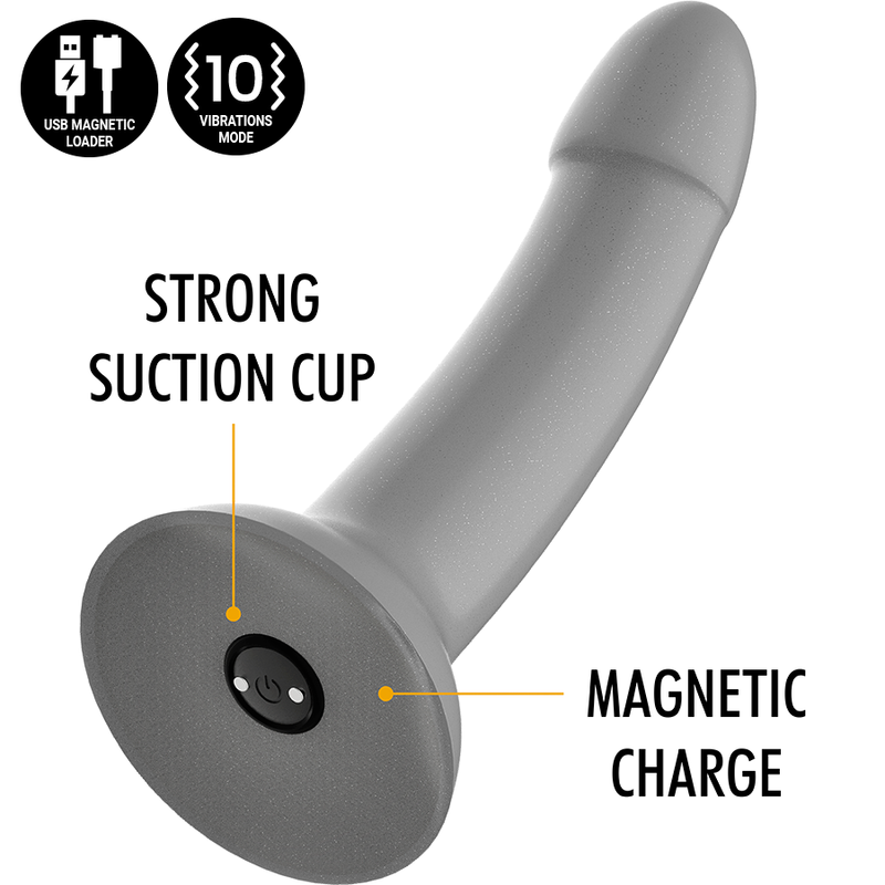 MYTHOLOGY - RUNE MAJESTIC DILDO S - VIBRATOR WATCHME WIRELESS TECHNOLOGY COMPATIBLE