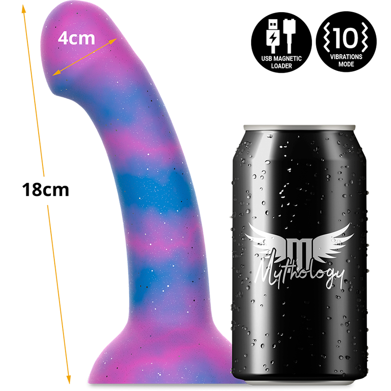 MYTHOLOGY - DION GALACTIC DILDO M - VIBRATOR WATCHME WIRELESS TECHNOLOGY COMPATIBLE