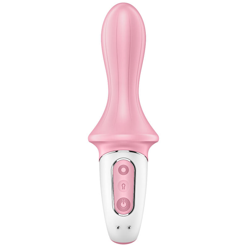 SATISFYER - AIR PUMP BOOTY 5+ INFLATABLE ANAL VIBRATOR PINK