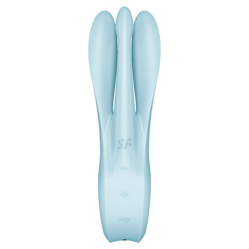 SATISFYER - THREESOME 1 VIBRATOR BLUE