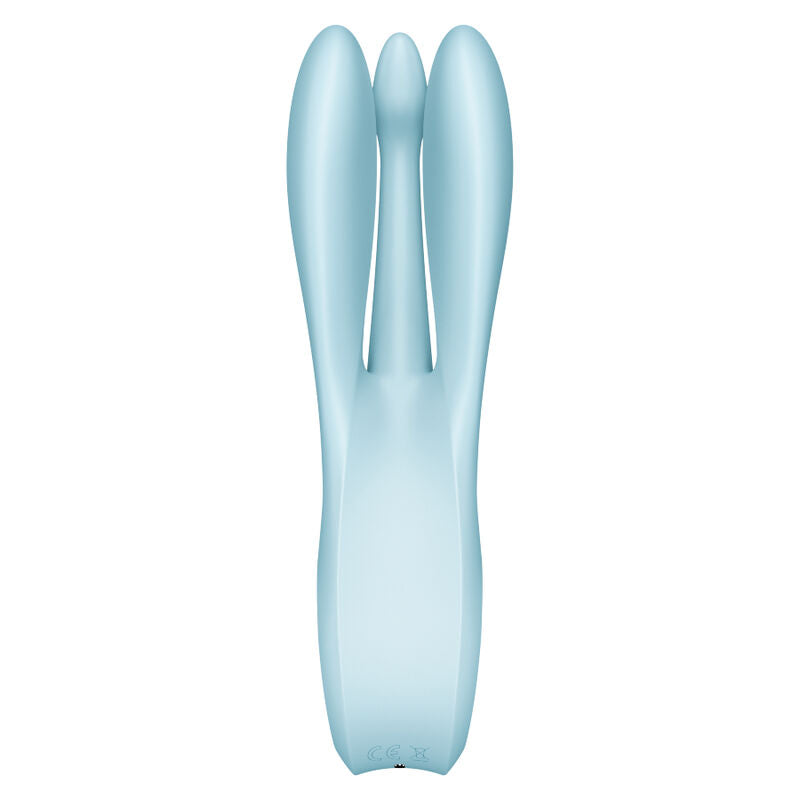 SATISFYER - THREESOME 1 VIBRATOR BLUE