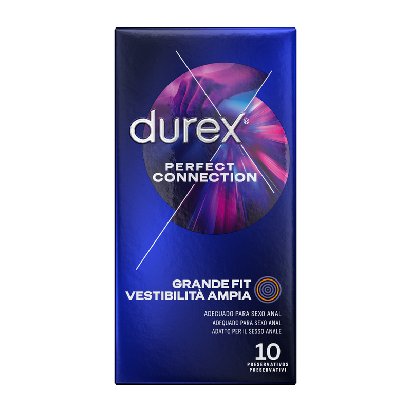 DUREX - PERFECT CONNECTION SILICONE EXTRA LUBRIFICATION 10 UNITS