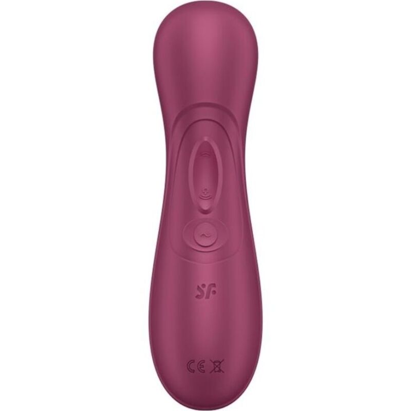 SATISFYER - PRO 2 GENERATION 3 LIQUID AIR TECHNOLOGY WINE RED