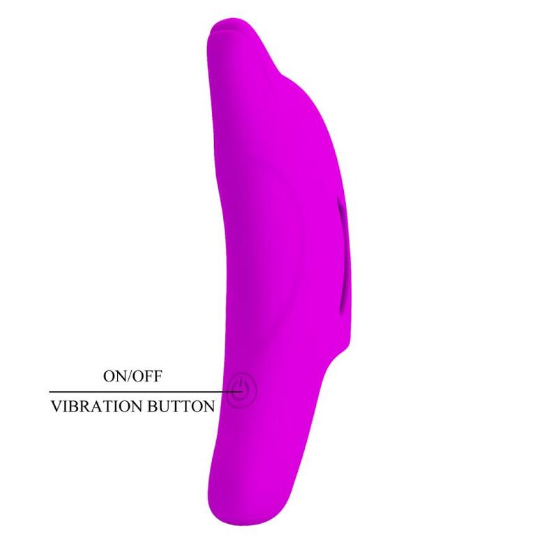 PRETTY LOVE - DELPHINI POWERFUL PURPLE FINGER STIMULATOR