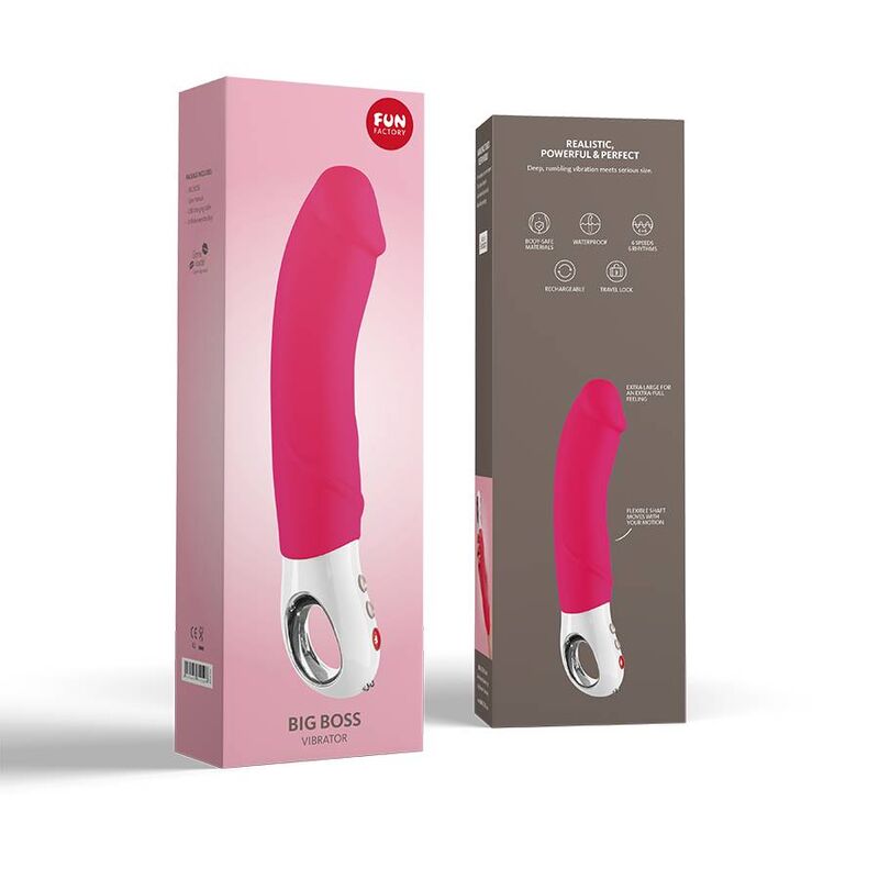 FUN FACTORY - BIG BOSS G5 VIBRATOR PINK