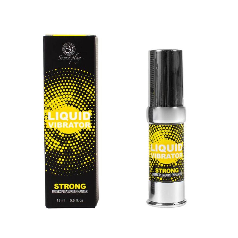 SECRETPLAY - LIQUID VIBRATOR STIMULATOR UNISEX STRONG 15 ML