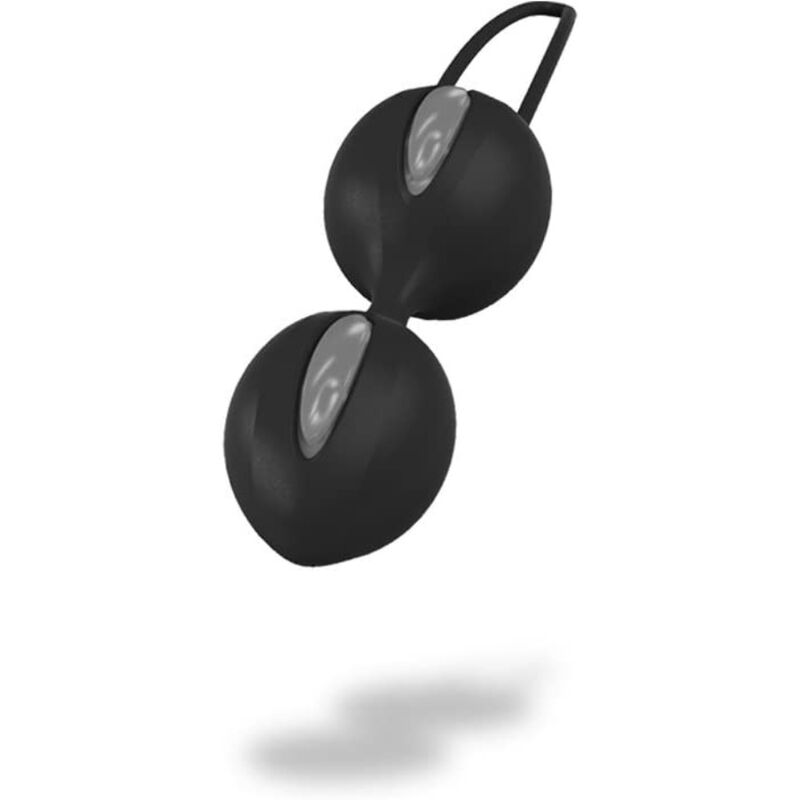 FUN FACTORY - SMARTBALLS DUO GRAY/BLACK