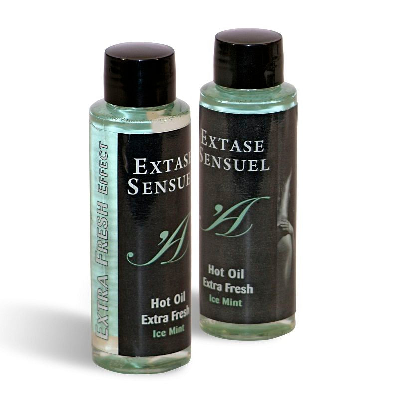 EXTASE SENSUAL - MASSAGE OIL WITH EXTRA FRESH ICE EFFECT 100 ML