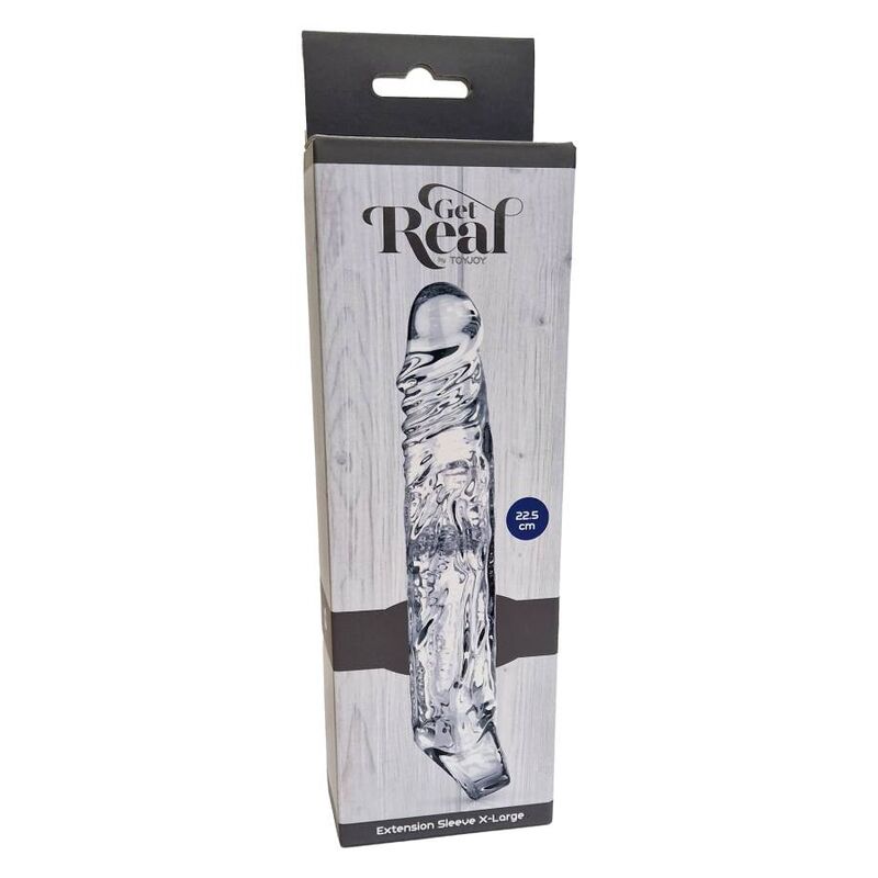 GET REAL - EXTENSION SLEEVE XLARGE TRANSPARENT