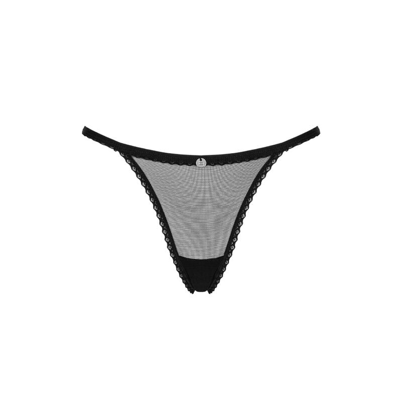 OBSESSIVE - CELIA NOIR THONG XL/XXL