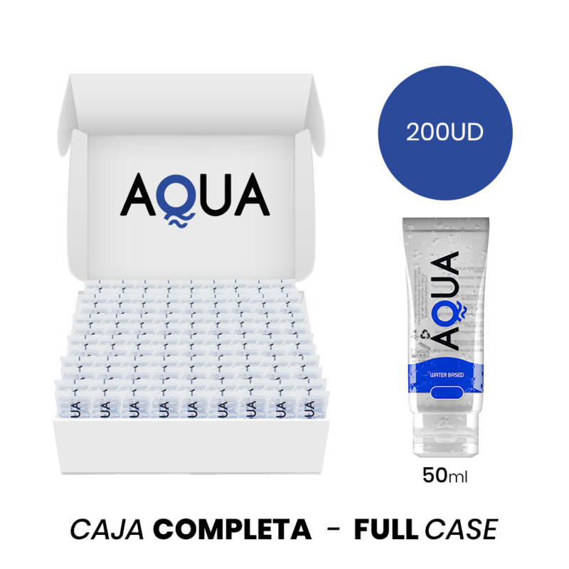 MOQ 200 - AQUA QUALITY WATERBASED LUBRICANT 50 ML