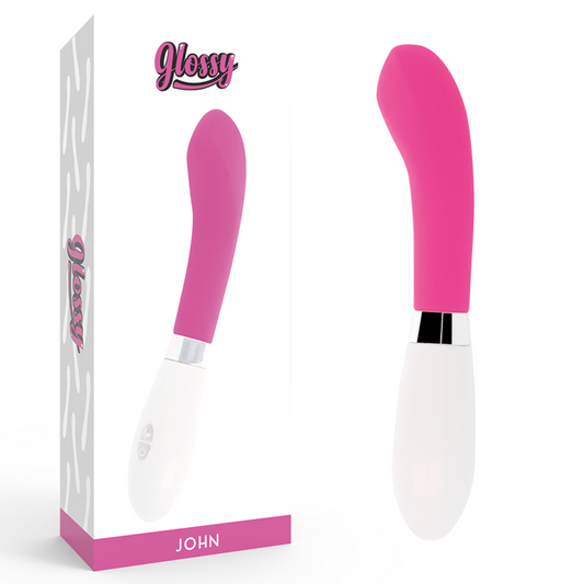 GLOSSY - JOHN VIBRATOR PINK