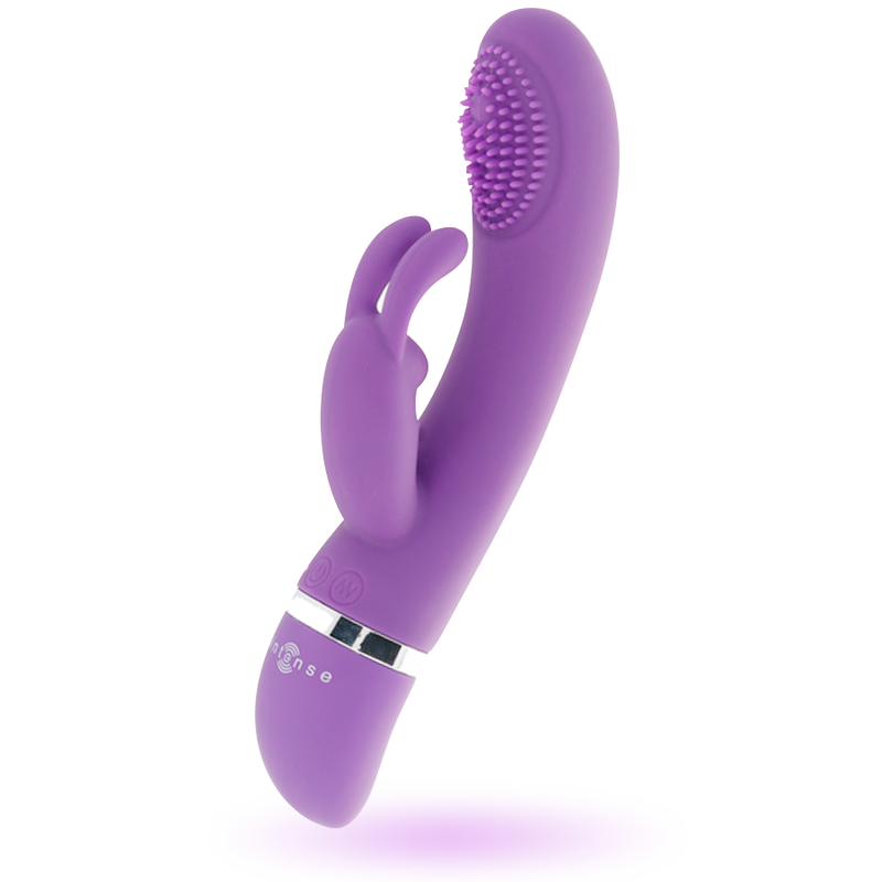 INTENSE - SUSY SILICONE RABBIT LILAC OSCILLATING VIBRATOR