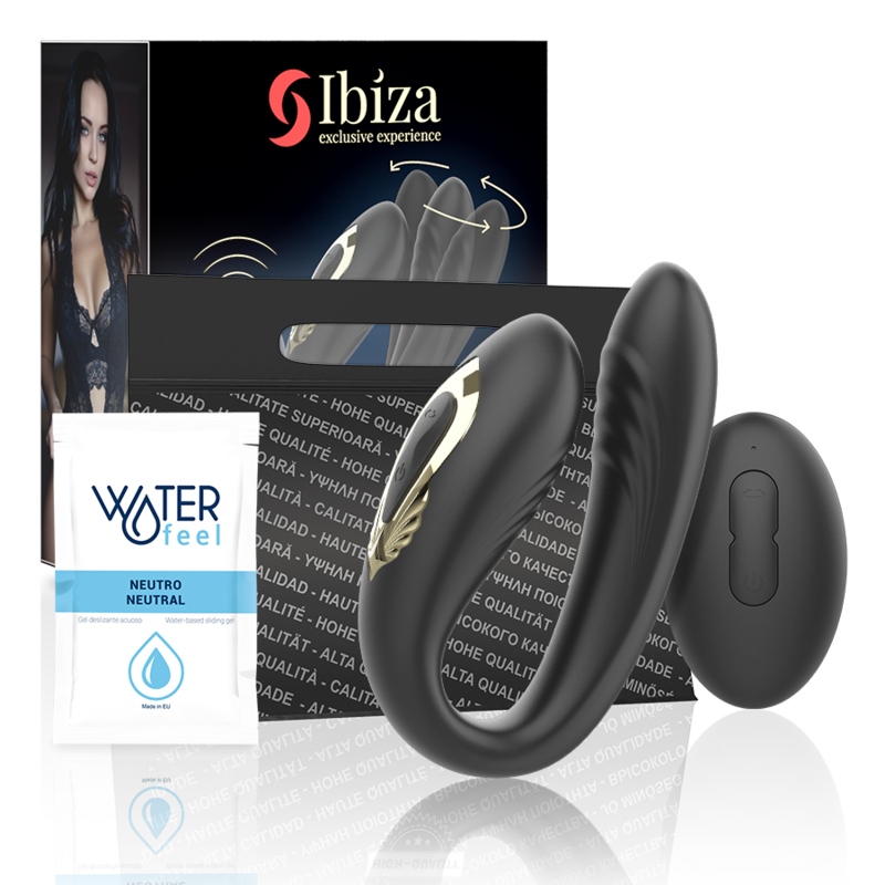 IBIZA - ROTATING DUAL VIBRATOR