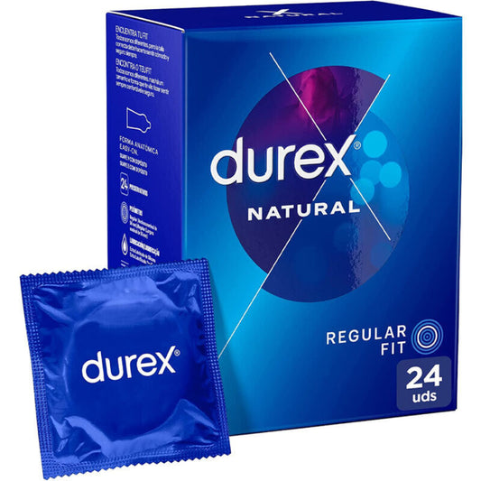 DUREX - NATURAL PLUS 24 UNITS