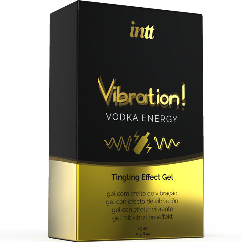 INTT - POWERFUL INTIMATE STIMULANT LIQUID VIBRATING GEL VODKA 15ML