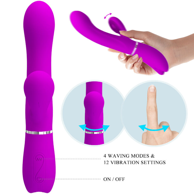 PRETTY LOVE - CLITORIS STIMULATOR VIBRATOR