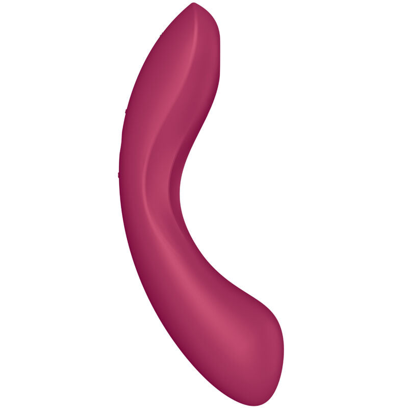 SATISFYER - CURVE TRINITY 1 AIR PULSE VIBRATION RED