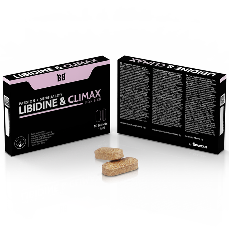 BLACK BULL - LIBIDINE & CLIMAX INCREASE L BIDO FOR WOMEN 10 CAPSULES