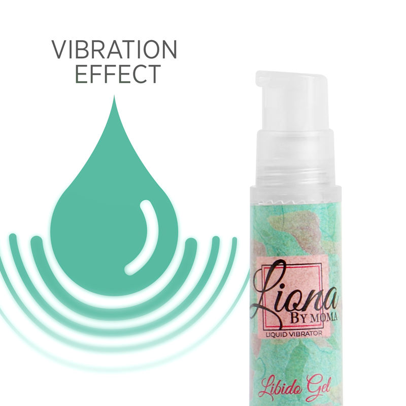 LIONA BY MOMA - LIQUID VIBRATOR LIBIDO GEL 6 ML