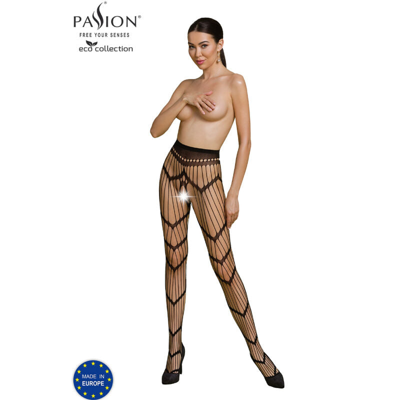 PASSION - ECO COLLECTION BODYSTOCKING ECO S006 RED